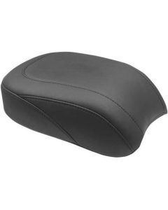 Mustang Wide Tripper Rear Passenger Smooth Seat Black 75725