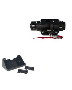 Viper 6000lbs V3 Winch Black Rope With Mount For Kawasaki Mule PROFXR 2018-2020