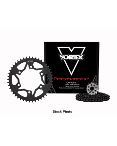 Vortex Black GFRA 520SX3-112 Chain and Sprocket Kit 15-43 Tooth - CK4212