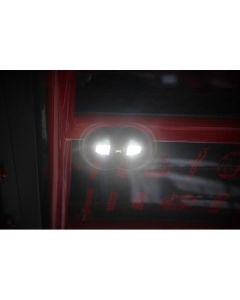 SSV Works Dome Light with Cage Clamps and Billet Mount With 1.85" Clamps