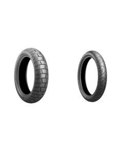 Bridgestone Battlax Adventure Trail AT41 And Adventure A41 Tire Pair For Triumph Tiger Explorer 1200 2016+