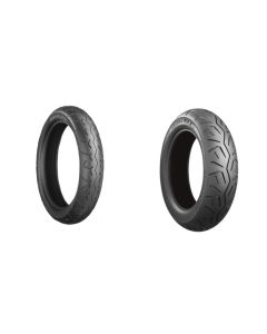 Bridgestone Exedra G701/Max 120x90x17 And And 170x80x15 Full OEM Tire Set For Honda VT750 Ace 98-03