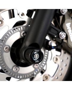 R&G Racing Black Fork Protectors For 2017-2024 Triumph Bonneville Bobber