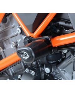 R&G Racing Black Aero Style Crash Protectors For 2014-2019 KTM 1290 Super Duke R