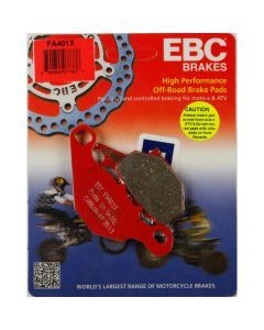 EBC 1 Pair FA-SFA-TT-X Premium Organic Replacement Brake Pads MPN FA401X