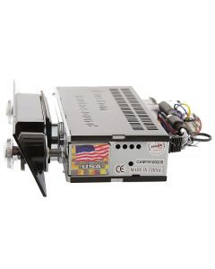 Custom Autosound 1968 Firebird Classic Car Stereo With Burlwood Bezel and Bluetooth