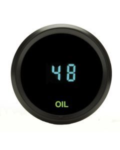 Dakota Digital Odyssey Chrome 2-1/16" Quad Air Pressure Gauge With Teal Display