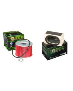 HIFLO FILTRO Oil and Air Filter Kit for KAWASAKI ZR750 H1-H3 ZR-7S 01-03