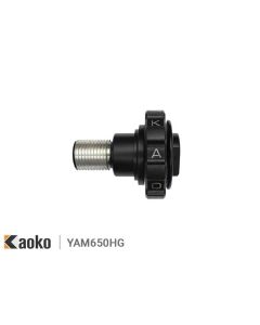 Kaoko Throttle Lock Cruise Control for 2015-2020 Yamaha MT-09 with Heated Grips & OEM Guards - Motorcycle Throttle Stabilizer - KA-YAM650HG