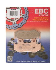 EBC 1 Pair Sintered R Series Heavy-Duty Brake Pads MPN FA92R