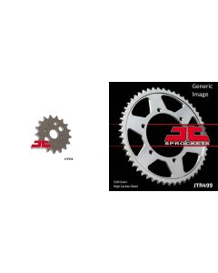 Front & Rear Sprocket Kit for Street KAWASAKI ZX750-H Ninja ZX7 1989