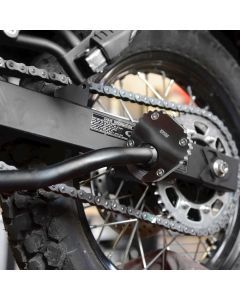 R&G Racing Silver Kickstand Shoe For 2022-2024 Kawasaki KLR650 PKS0165SI