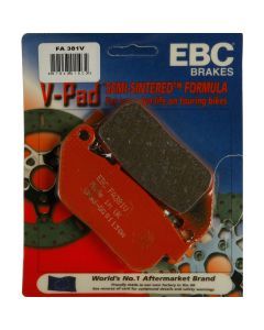 EBC 1 Pair V-Pad Semi-Sintered Touring Brake Pads MPN FA381V