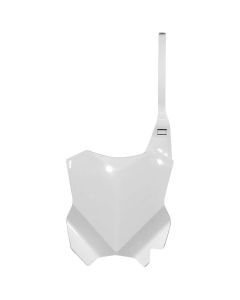 Acerbis White Front Number Plate for Kawasaki - 2449390002