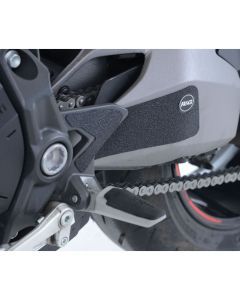 R&G Racing Black Boot Guard Kit For 2017-2020 Ducati Monster 1200 S EZBG209BL