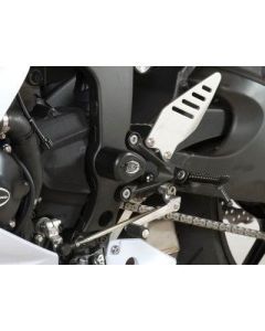 R&G Racing Black Aero Style Crash Protectors Lower For 2013-2024 Kawasaki Ninja ZX6R ZX600F
