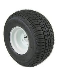 American Tire 3H270 215/60-8 Tire & Wheel 5 Hole (b) White