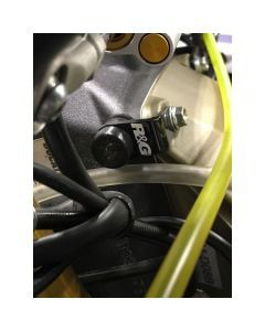 R&G Racing Black Lockstop Savers For 2012-2015 Ducati 1199 Panigale