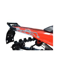 Straightline Hide 'N' Go Rear Bumper 154" Tunnel / 165" Expert ( Black Rear Handle) - Silver