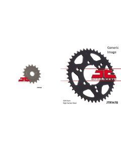 Front & Rear Sprocket Kit for Street KAWASAKI ZX550 GPZ 1984-1986