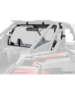 SuperATV Polaris RZR Turbo R Rear Vented Windshield RWS-P-RZRTR-V-76