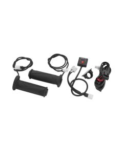 Quadboss Heated Grips with Thumb Warmer for 7/8"" ATV Handlebars