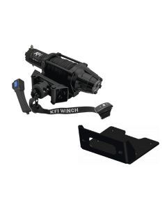 Winch Kit 5000 lb Wide For John Deere Gator XUV 865R ALL (Synthetic Rope)