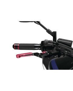 Puig 3.0 Brake Lever Extendable Foldable Black/Red - 14RNR