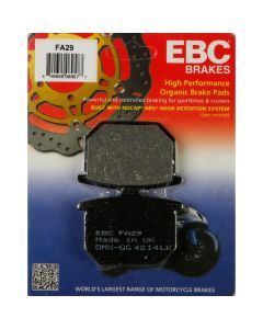 EBC 1 Pair FA-SFA-TT-X Premium Organic Replacement Brake Pads MPN FA29