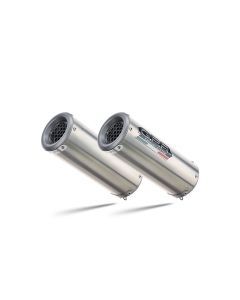 GPR M3 Inox Double Slip-on Exhaust For Yamaha Fz6 600-Fazer S1-S2 2004-2013