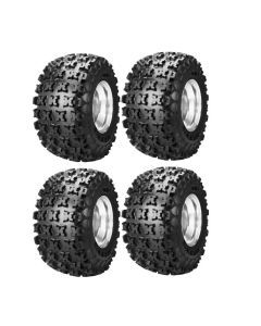 Full Set Of Maxxis RAZR2 Bias (6 Ply) ATV Tires 20x11-9 (4)