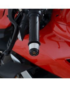 R&G Racing Black Bar End Sliders For 2021-2022 Ducati Multistrada V4