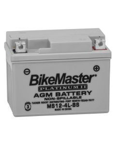 BikeMaster AGM 12V Platinum Battery For E-TON RXL-50 Viper 1999-2003 Grey