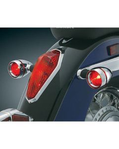 Kuryakyn Deep Dish Bezels with Lenses 2269