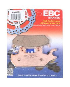 EBC 1 Pair Sintered R Series Heavy-Duty Brake Pads MPN FA645R