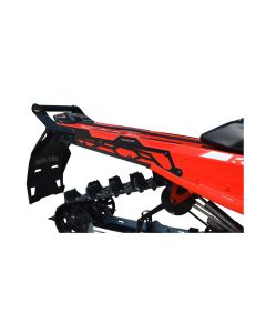 Straightline Hide 'N' Go Rear Bumper 154" Tunnel / 165" Expert (Black Rear Handle) - Black