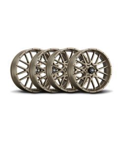ITP Set of Four Storm Series Hurricane Wheels Bronze 15x7 4/156 4+3
