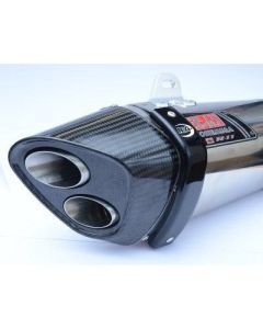 R&G Racing Black Exhaust Protector For 2012-2013 Aprilia Tuono V4R APRC