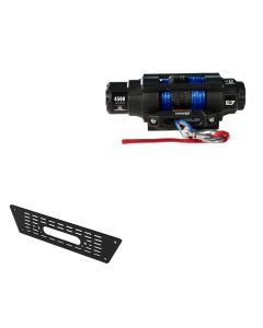 Viper 4500lbs V3 Winch Blue Rope With Mount For Textron Stampede 2017-2019