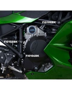 R&G Racing Black Frame Plug kit For 2022-2023 Kawasaki Ninja H2 SX SE ZX1000