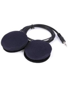 Rugged Radios Velcro Mount Helmet Speakers - Mono and Stereo