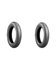 Bridgestone Battlecruise H50 Tire Pair For Harley Davidson FLHTCUI Electra Glide Ultra Classic 2004