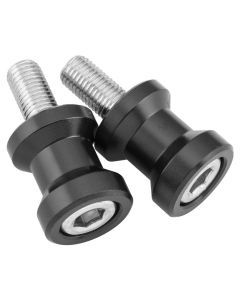 Spool Kit For Yamaha YZF1000R 1997 10mm Plastic Over Heavy-Duty Aluminum Black