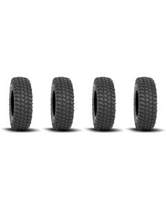 System 3 Set Of Four XCR350 Radial Tires (8 Ply) 36x10R-18