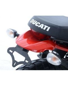 R&G Racing Black Tail Tidy License Plate Holder For 2015-2020 Ducati Scrambler Icon