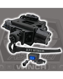 Winch Kit 3500 lb For Polaris Sportsman 1000 Touring XP 2015-2020 (Synthetic Rope Plug-N-Play)