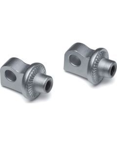 Kuryakyn Universal Peg Adaptors Splined Peg Silver