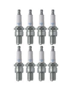 Set of 8 NGK Standard Spark Plugs for Suzuki RM100 2003 Engine 100cc