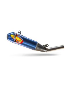 FMF Factory 4.1 RCT Slip-On Exhaust Pipe Blue Cap 2018-26 Yamaha YZ450F - 044488