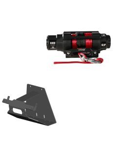 Viper 6000lbs V3 Winch Red Rope With Mount For Can-Am Maverick X3 2017-2021